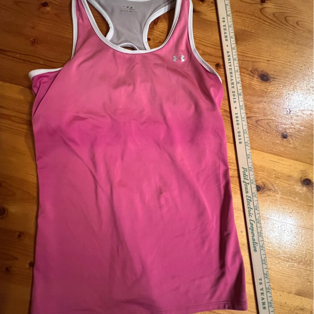 Under Armour Pink Racerback Tank Top